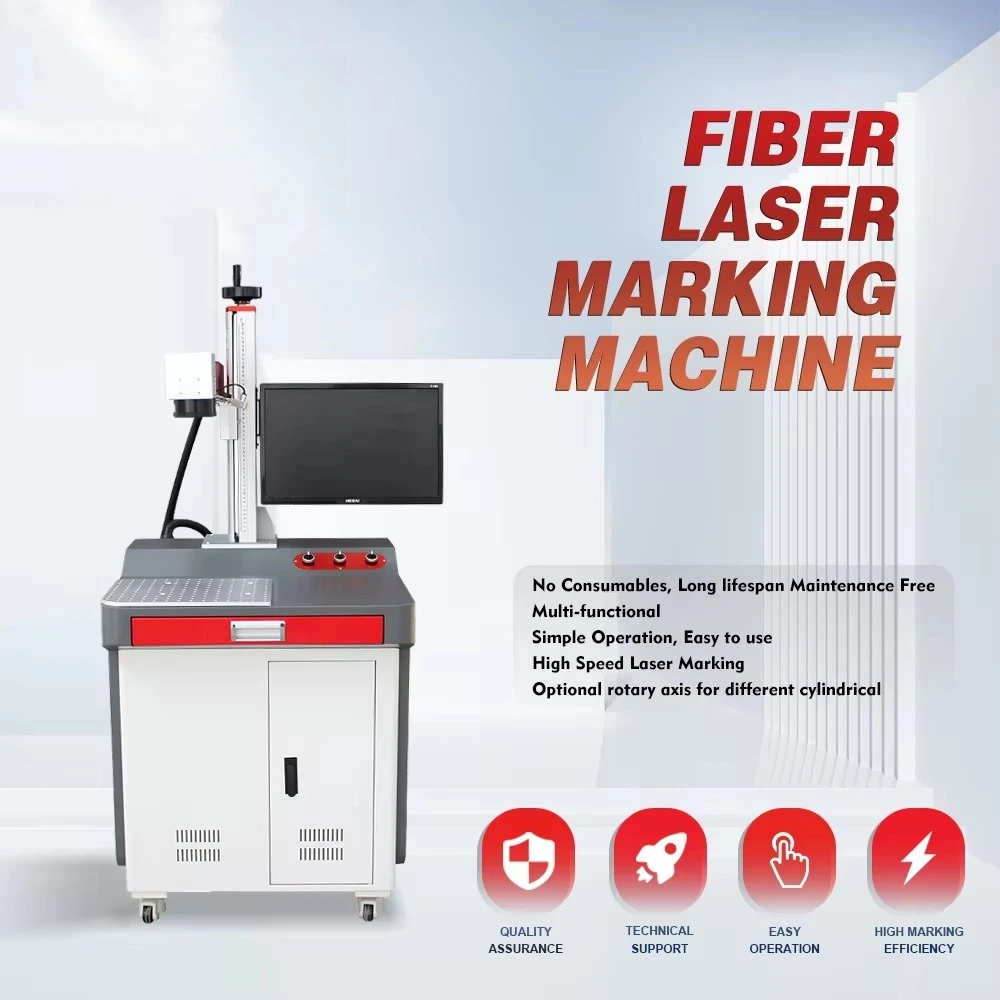 MAX JPT Metal  Aluminum Stainless Steel  Cnc Fiber 50 Watts 100 Watts Engraving Marking Machine for Kiosk