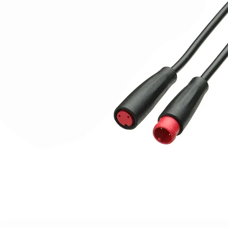 2-Pin M6 Julet Electric Butt Plug Connector Wiring Line Scooter Brake Cable Pluger Signal Sensor