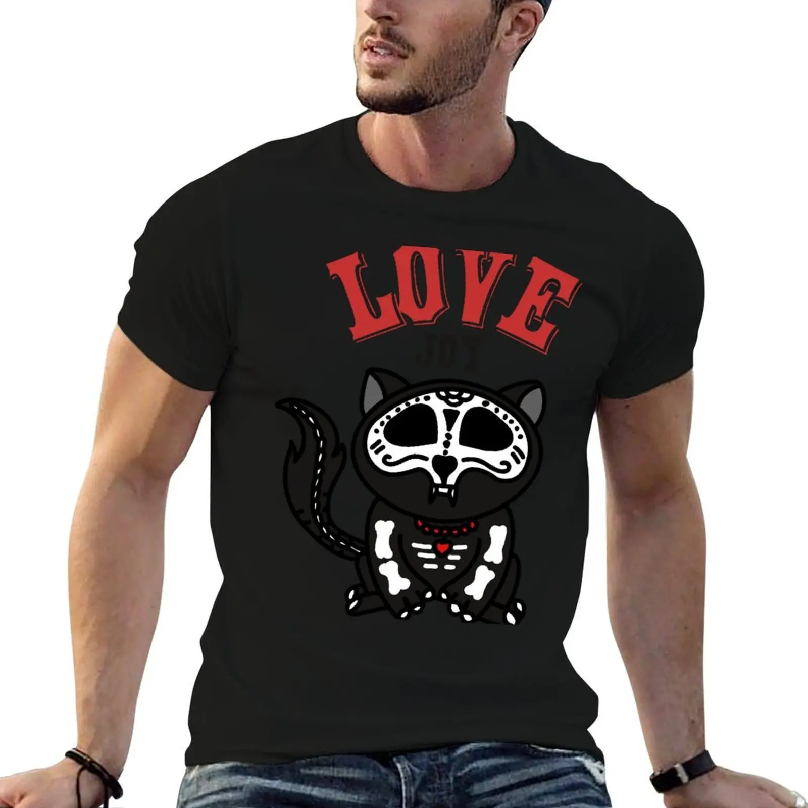 

t anime t for band cat Lovejoy shirts T-Shirt Classic prints with shirts man dead