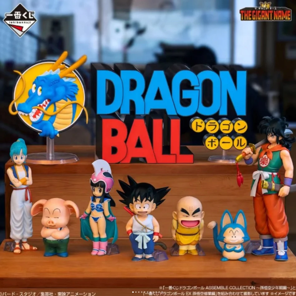 Figura de Acción Original de Anime Dragon Ball Ichiban Kuji - Son Goku, Yamcha, Bulma, Roshi, Chichi, Maestro, Modelo Coleccionable de PVC