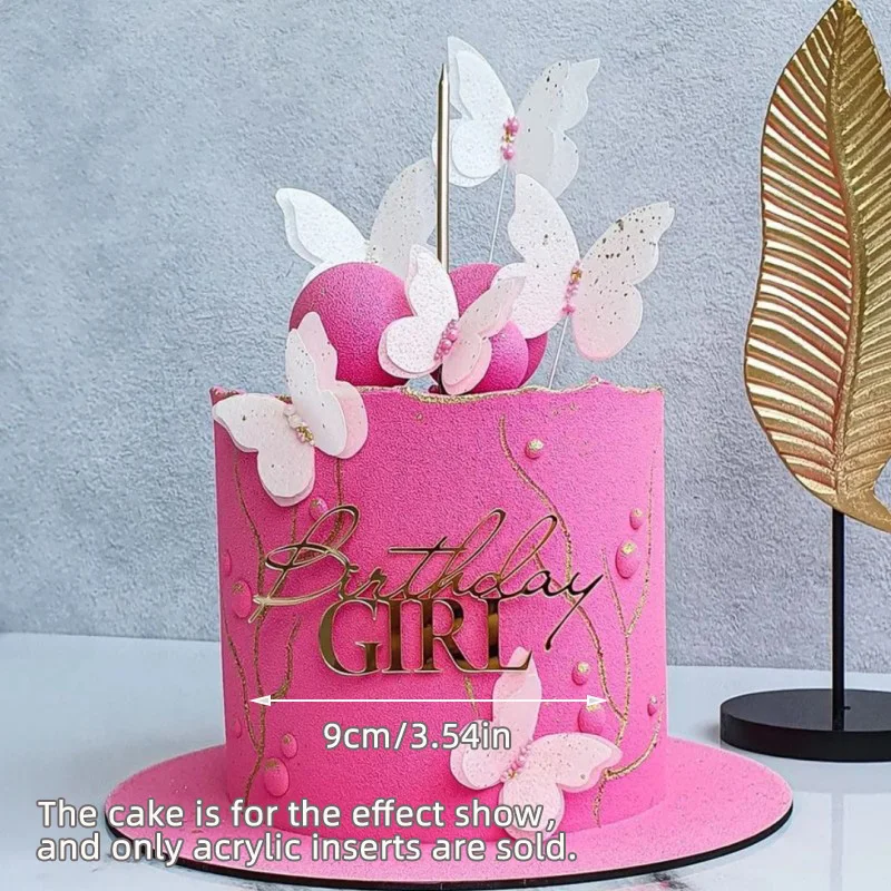 Oh Baby-Acryl-Kuchenaufsatz, alles Gute zum Geburtstag, Partydekoration, Junge oder Mädchen, Geschlecht offenbaren, Dessert-Dekor 1 Stück/3 Stück/5 Stück – Detail 15