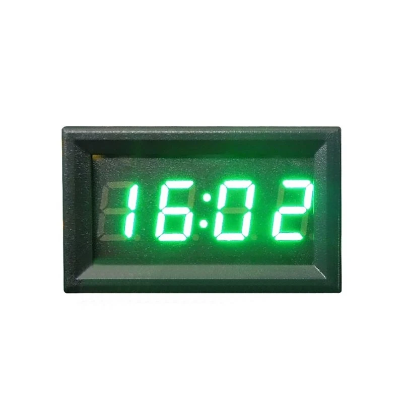  Compact 12V/24V LED Display Digital Clock 12V/24V Dashboard Clock for Car Truck