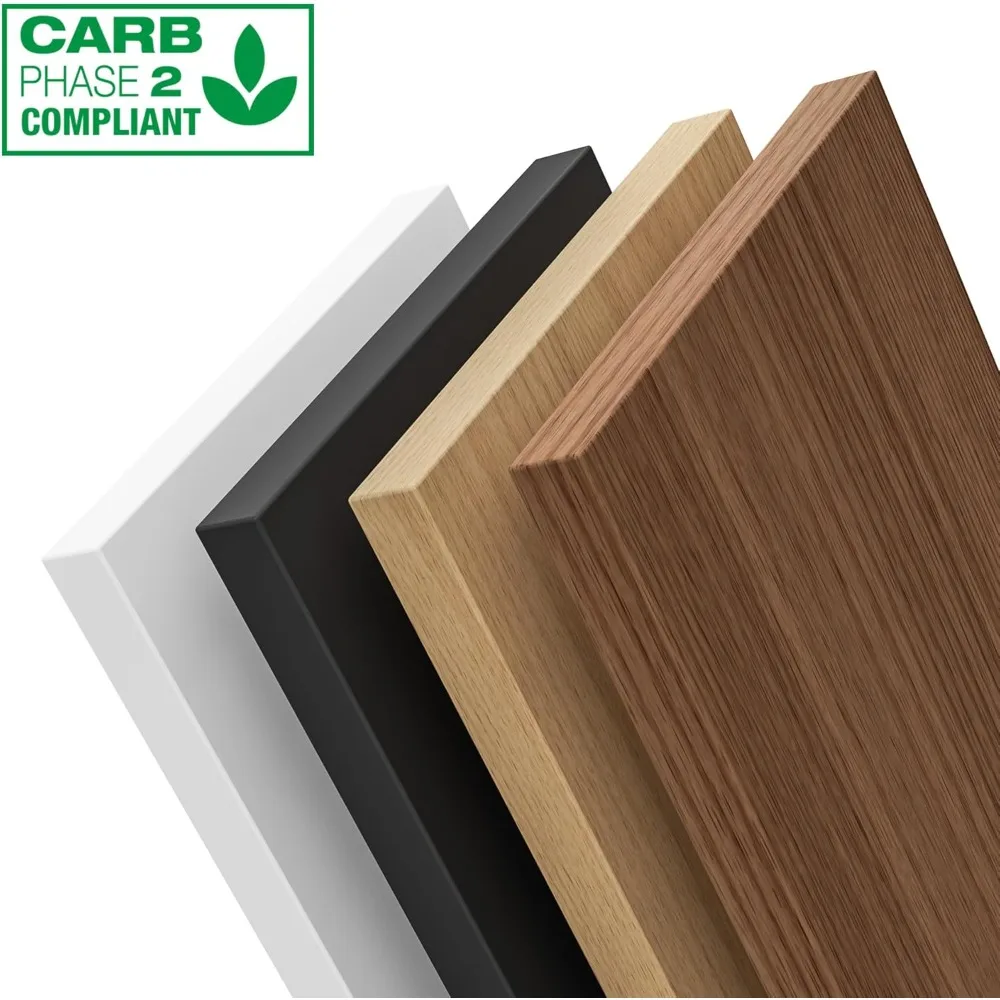 

Black Bookshelf, Wood Bookcase with 3 Tier Open Shelves, 10-Cube Minimalist Storage Shelf, Customized