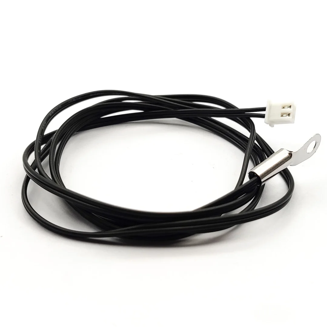 10K 15K 20K 50K 100k Wire Ear Fixed Head NTC Thermistor Temperature Sensor High Precision M4 Temperature Sensing 3950 1M