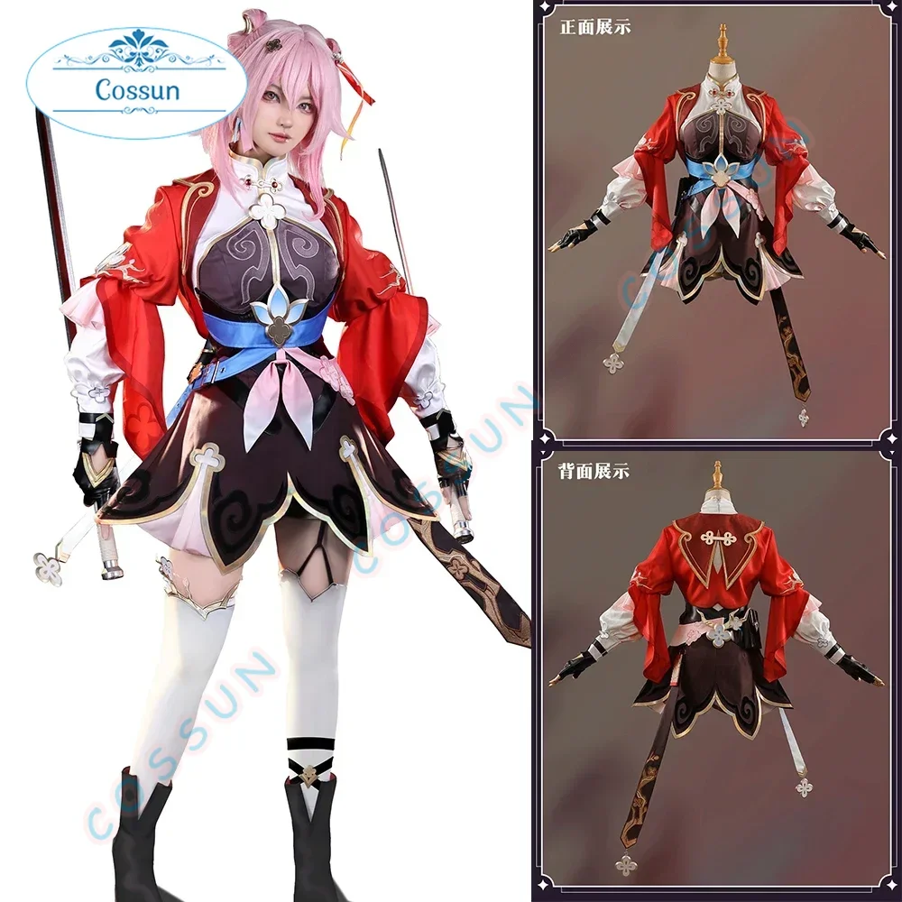 Honkai: Star Rail March 7th Little Junior Sister Women Cosplay Costume Cos Game Anime Party Uniform Hallowen Play Role