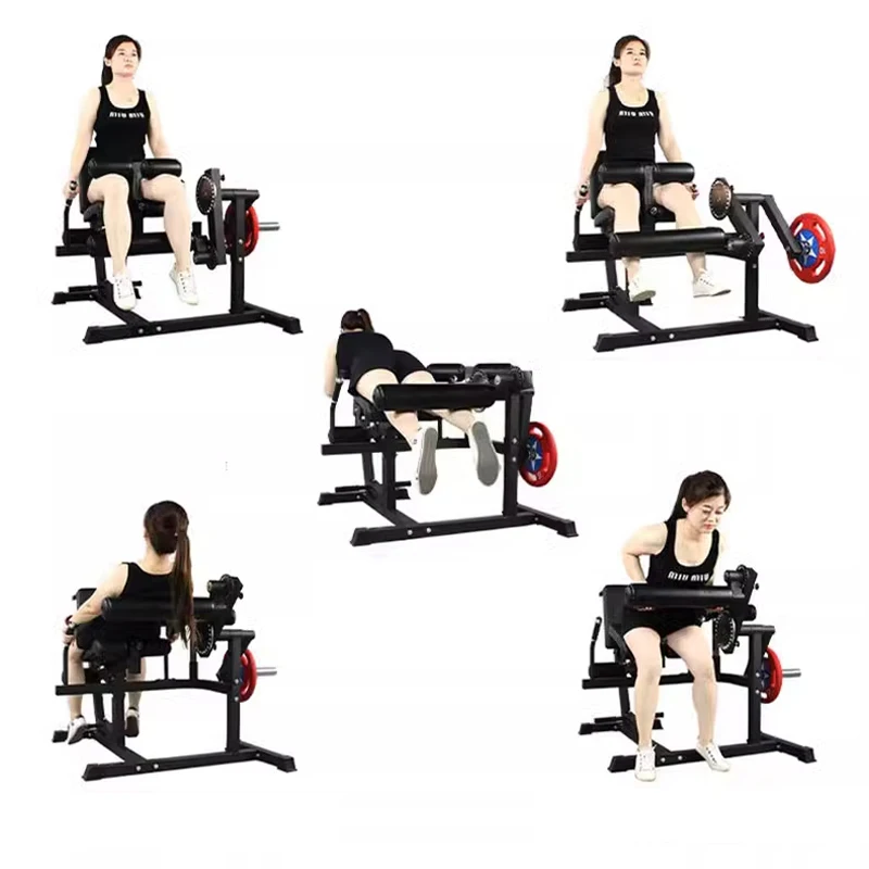 Leg exerciser machine, waist and abdomen flexion and extension muscle recovery strength fitness equipment gym