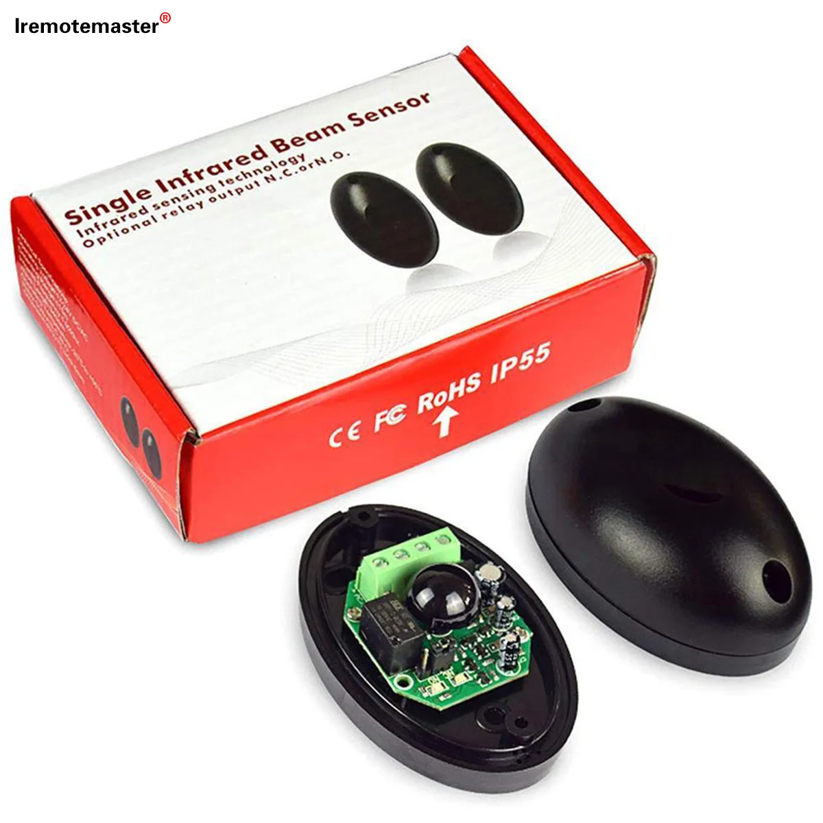 433mhz Infrared Beam Sensor Garage Gate Door Safety Detector Anti-theft Motion Detector Waterproof Sensor Security Alarm