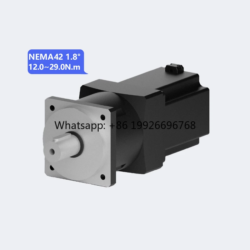 PrimoPal 110mm Reduction Stepper Motor Gear High Torque 22N.m 29N.m Nema42 Planetary Hybrid Stepper Motor