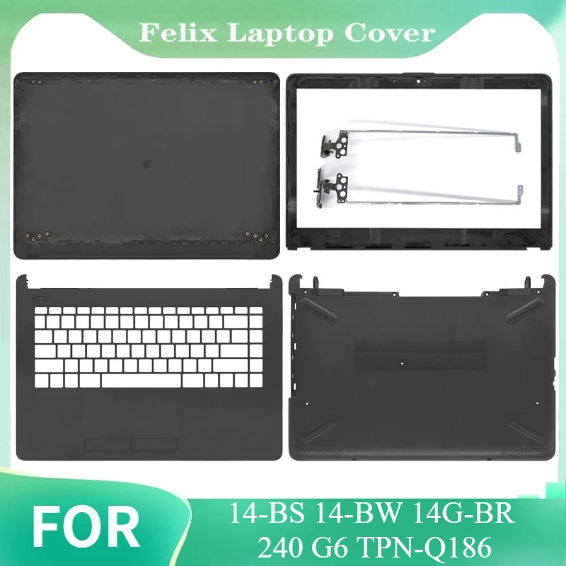 Repalce Cover For 14-BS 14-BW 14G-BR 240 G6 TPN-Q186 Back Cover Top Case/Front Bezel/Palmrest/Bottom Base Cover Case