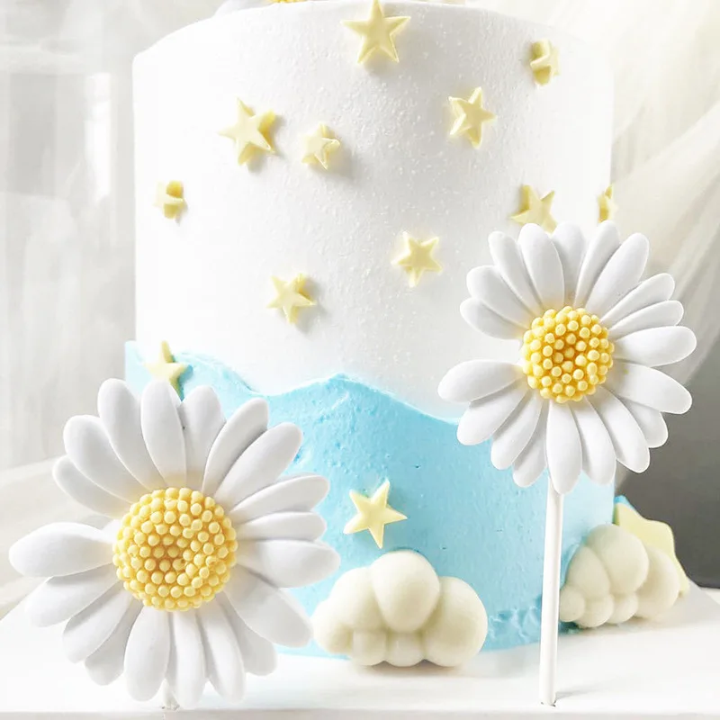 Рисунок 3 - 3D силиконовая форма в виде цветка маргаритки