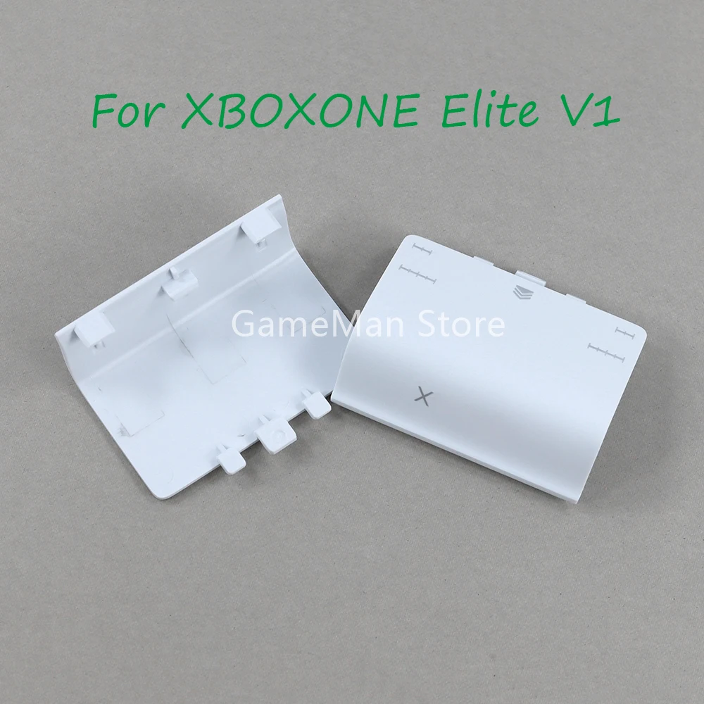 

30 шт. для XBOXONE Xbox One Elite V1, черно-белая крышка батарейного отсека, задняя крышка, сменный дверной держатель