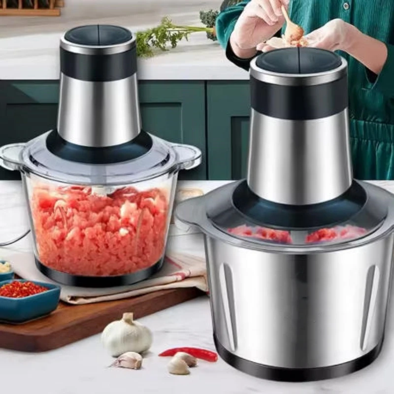 Sunorchid Stainless Steel Electric Meat Grinder, for Home & Commercial, Multi-Function Food Processor
