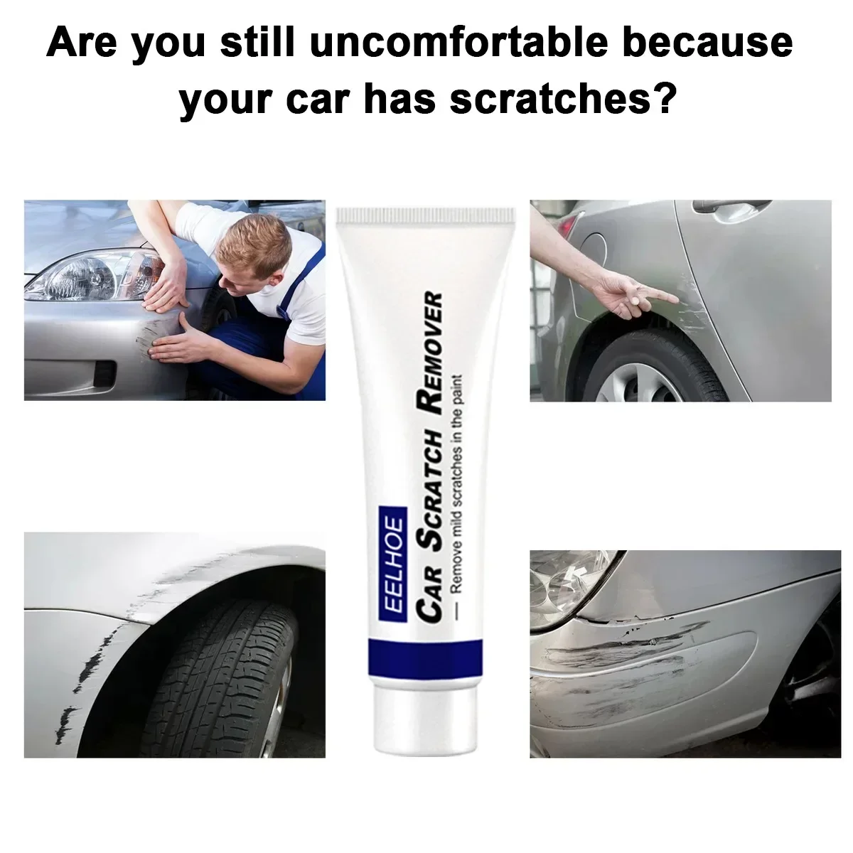 Car Scratch Remover for Autos Body Paint Scratch Care Auto Car Care Polishing and Polishing Compound Paste Car Paint Repair