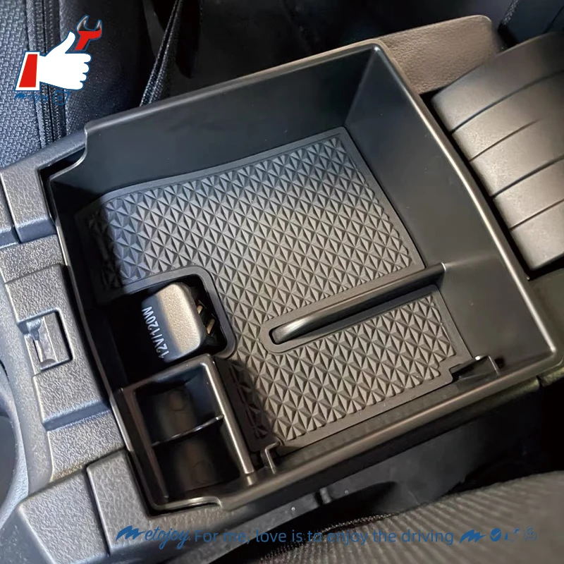 

METOJOY для Toyota Frontlander 2022-2024 ABS подлокотник ящик для хранения чехол для хранения за экраном центральная консоль ящик для хранения