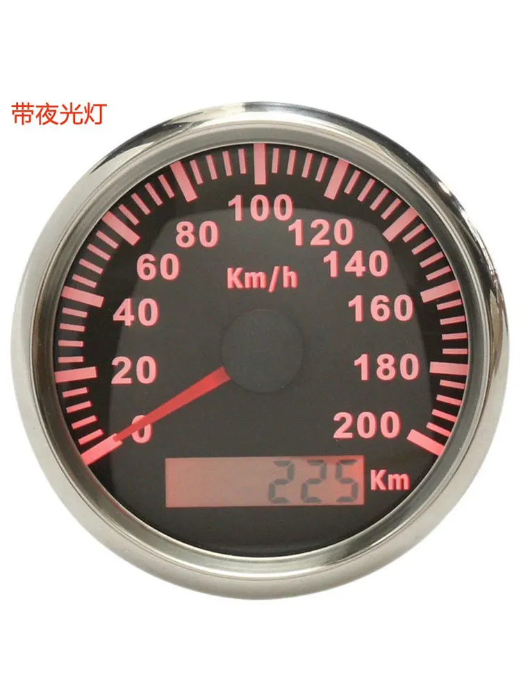 Car Speedometer Speed Ratio Adjustable Connecting Sensor Motorcycle Truck Universal with Lights Modified Odometer Code Meter