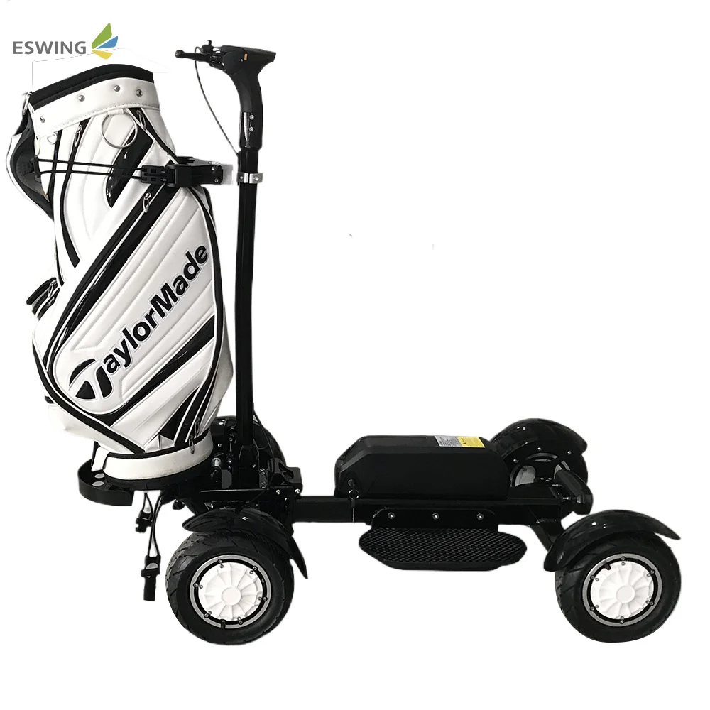 

ESWING 48v lithium battery 4 wheels cheap chinese push golf scooter mini electric golf carts