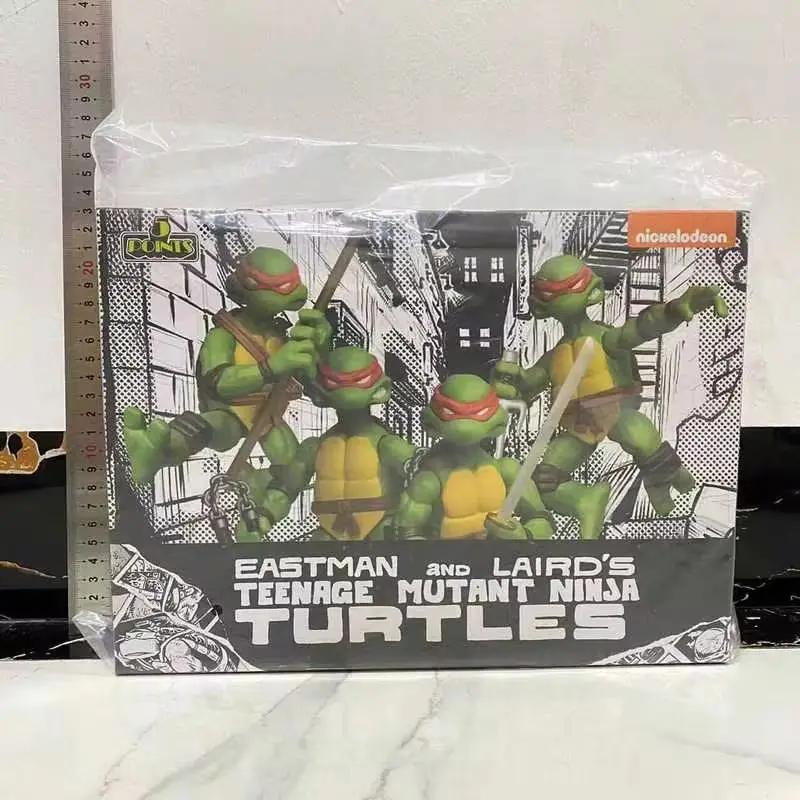 

Authentic Mezco 18088 Teenage Mutant Ninja Turtles 3.75-Inch Action Figure Collection Model Toy Gift