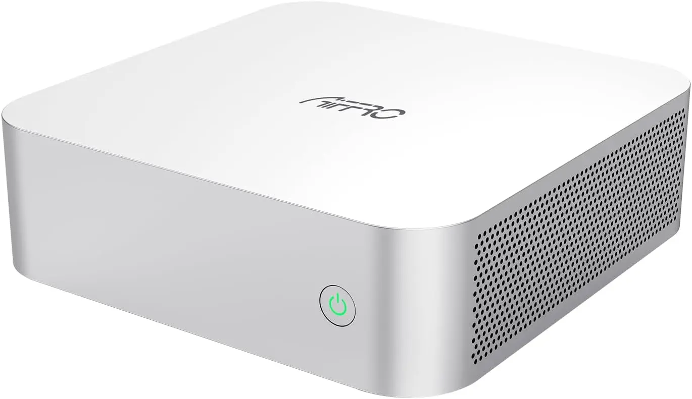 Aiffro K100 SSD NAS Intel N100 Mini Server 4x M.2 Slot 8GB RAM 2.5G LAN UHD GPU Support TrueNAS Ubuntu Unraid