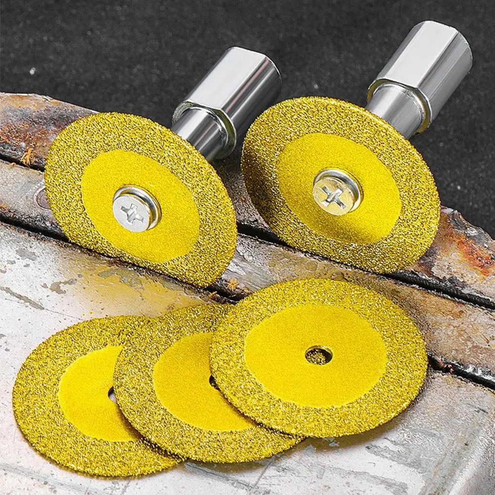 Durable 40mm Diamond Grinding Wheel M10 Thread Waterproof Diamond Cutting Disc Mini Cutting Disc