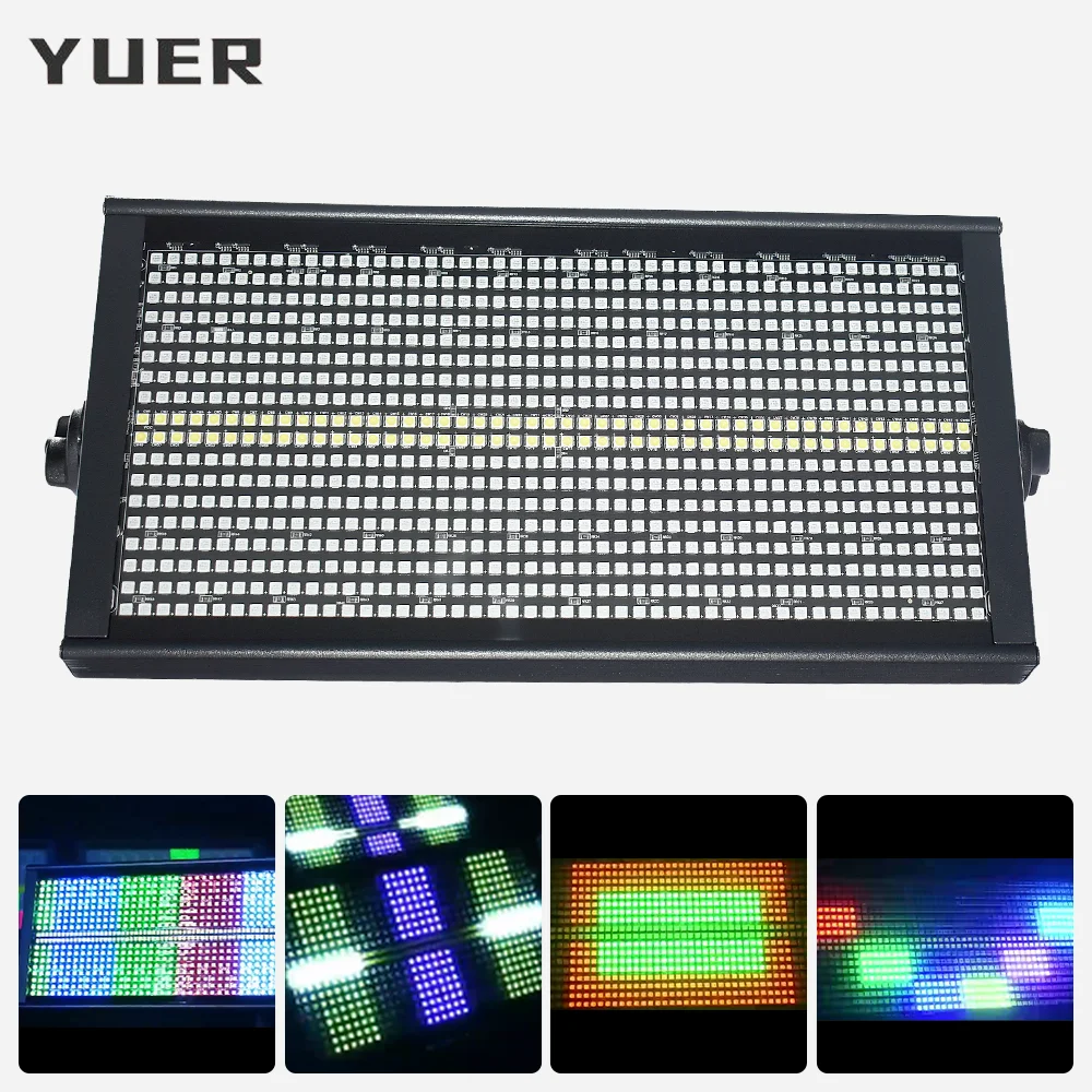 200W LED 48+8 Segments Strobe Light with Wash Flash Effect DMX512 for DJ Disco Party Wedding Bar club Holiday show stage light