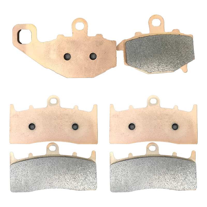 Copper Sintering Front Rear Brake Pads for KAWASAKI ZX-6R ZX 600 1998-2001 ZX6R ZX 636 2002 ZX-9R ZX9R ZX 900 1996-2001