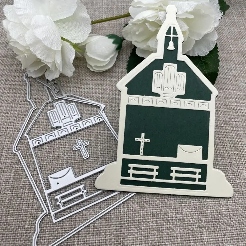 The Church Decoration Metal Cutting Dies Stencils For DIY Scrapbooking Decorative Embossing Handcraft Die Cutting Template Mold