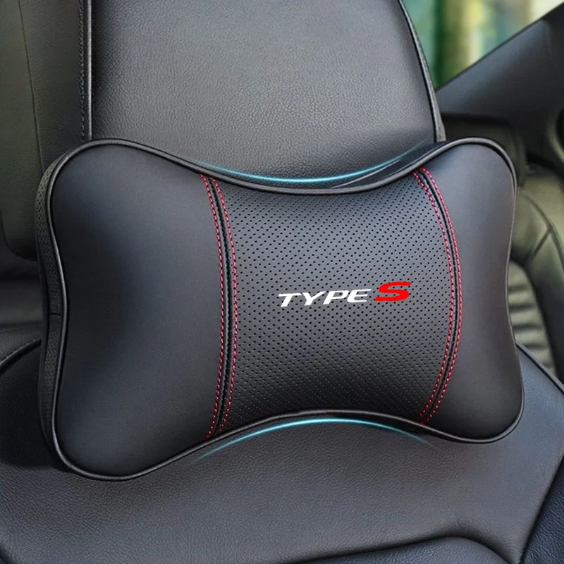 Car Ornaments Seat Headrest Auto Neck Pillow For Acura Integra TLX MDX ZDX NSX RSX Honda Civic Type S accessories interior