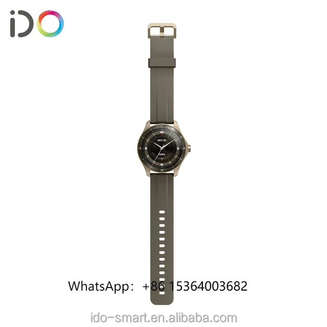 

TJXL-Fashion Sports Design Dand Wrist Waterproof IOS Smart Watch Female Mens Android Smartwatch TFT Screen Round Heart Rate Wat