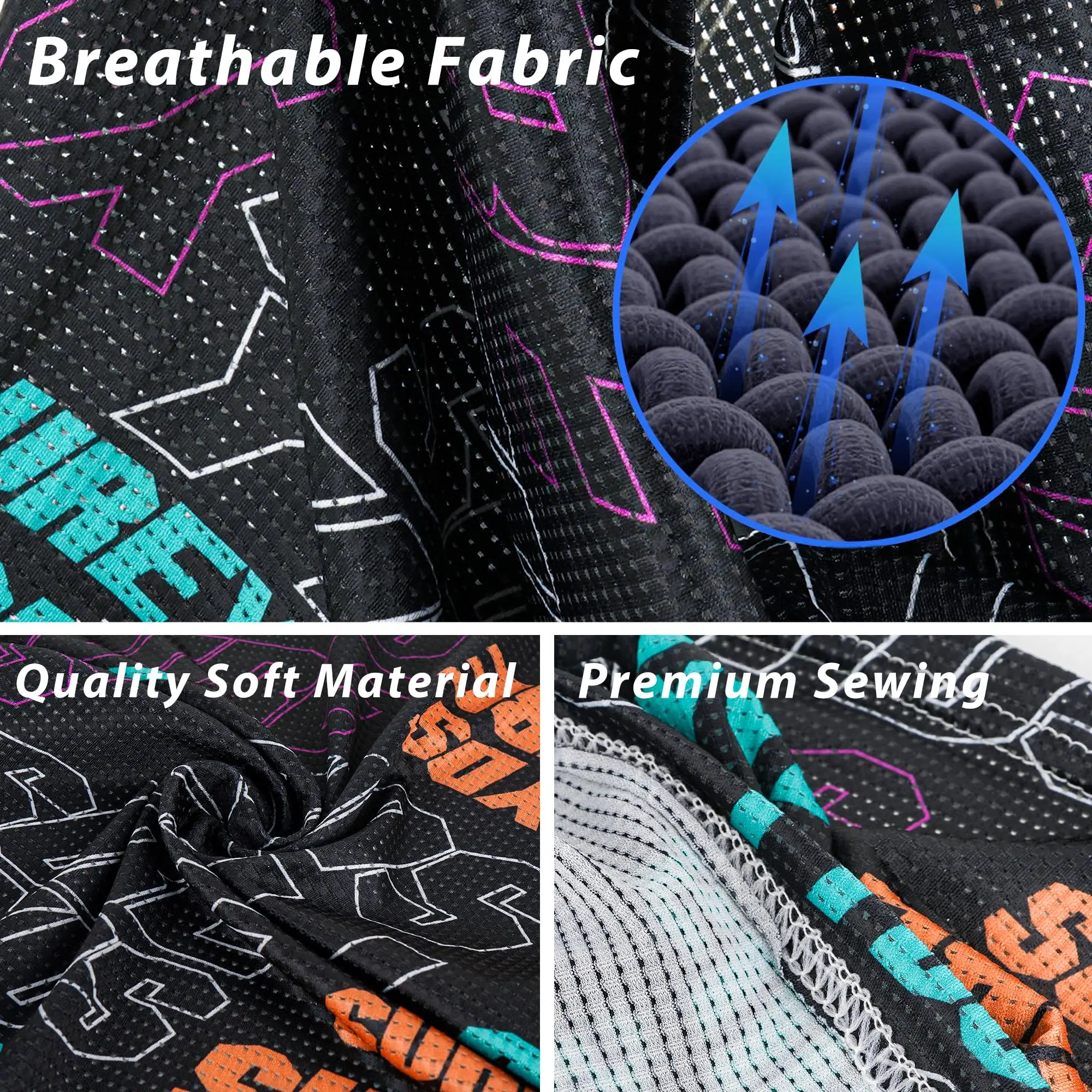 1/2PCS Bandana Face Mask Fashion Breathable UV Protection Outdoor Cycling Scarf Summer Sunscreen Ear Hook Running Face Cover view 3