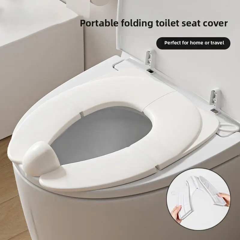 

Portable Children's Toilet Cover Infant Travel Toilet Lid Boy And Girl Integrated Stool Cover Home Personal Care Tools