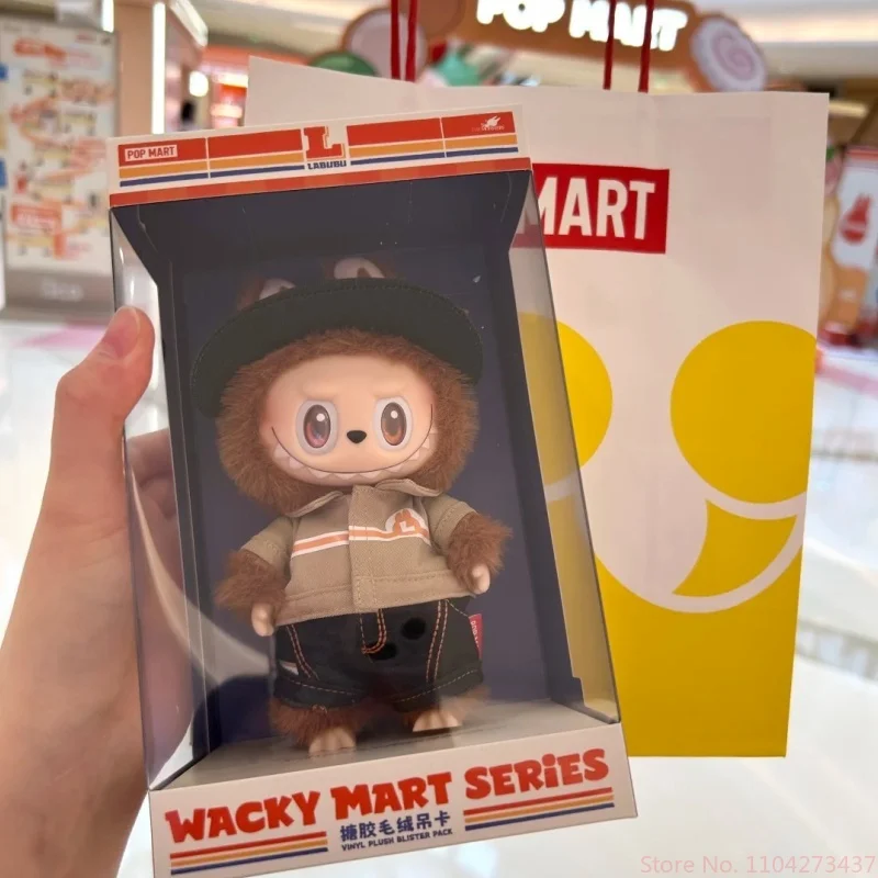 POP MART モンスターズ ラブブ ワッキーマートシリーズ ビニールドール かわいいアニメフィギュア デコレーション オリジナルブラインドボックス サプライズ 誕生日プレゼント