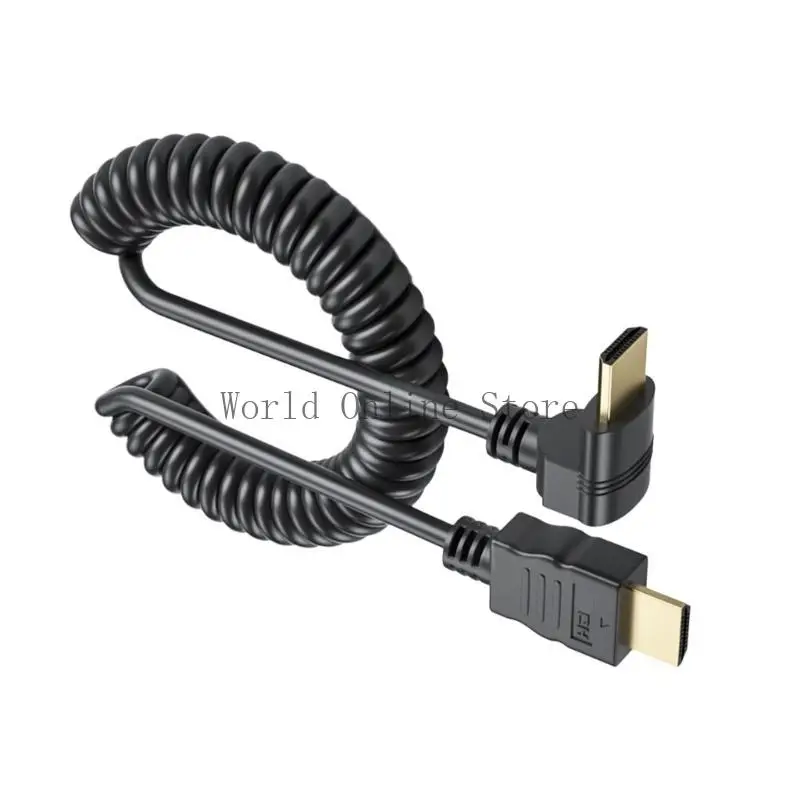 

HDTV Стученная удлинительная кабель Правой угол шнур растягивается от 19 до 75 дюймов.