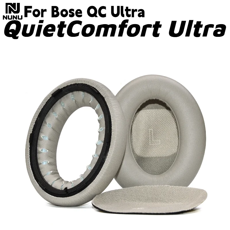

Replacement Pink Protein skin memory foam EarPads With buckle for Bose QuietComfort Ultra Headphones Repair Parts