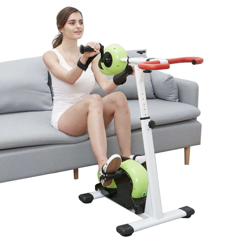 

Stroke Recovery Portable Arm and Leg Stationary Electric Physical Therapy Pedal Exerciser Rehabilitation Exercise Bike