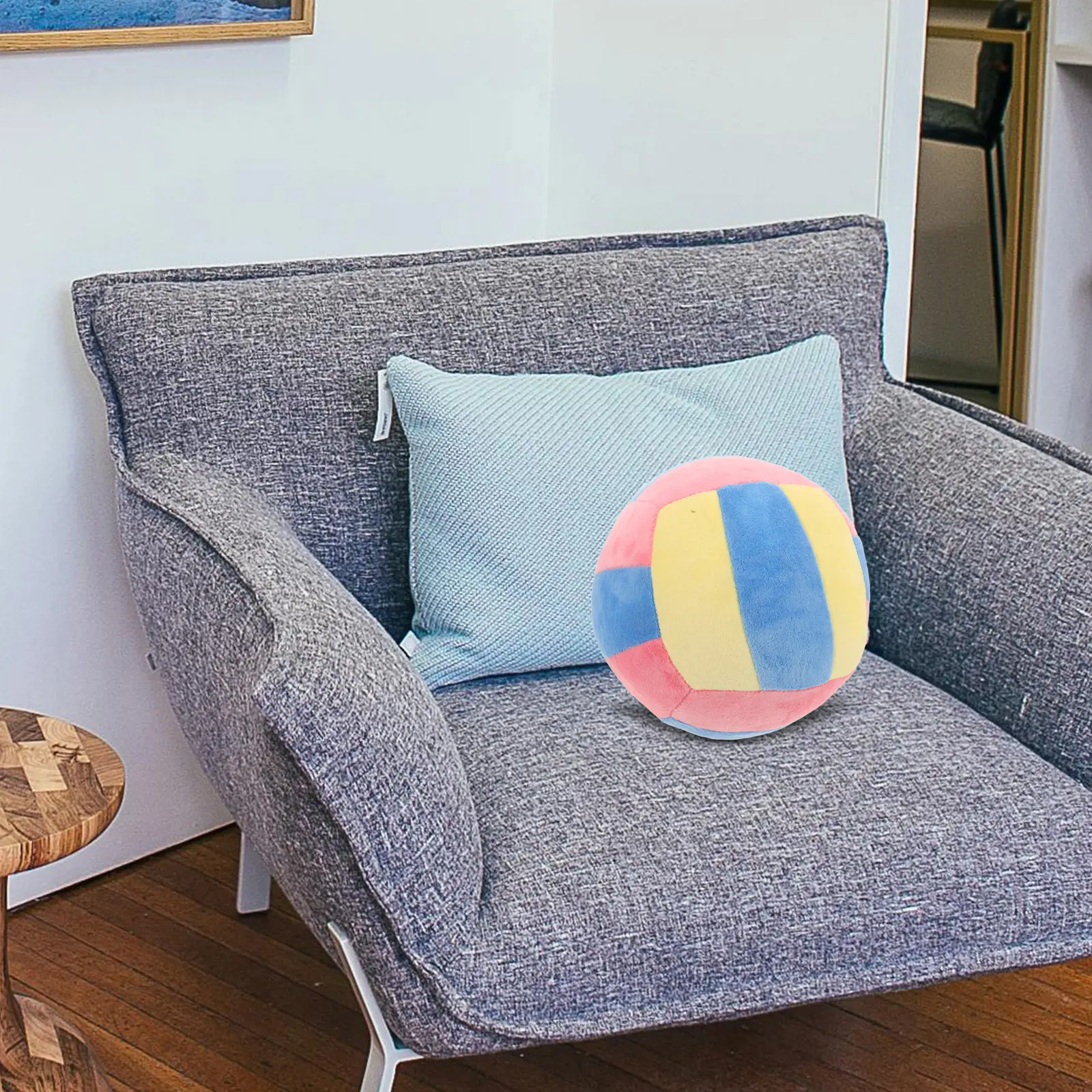 Volleyball Cushion Soft Stuffed Pillow Cute Room Decor Kawaii Design Sports Fans Gift for Kids Kawaii Decor