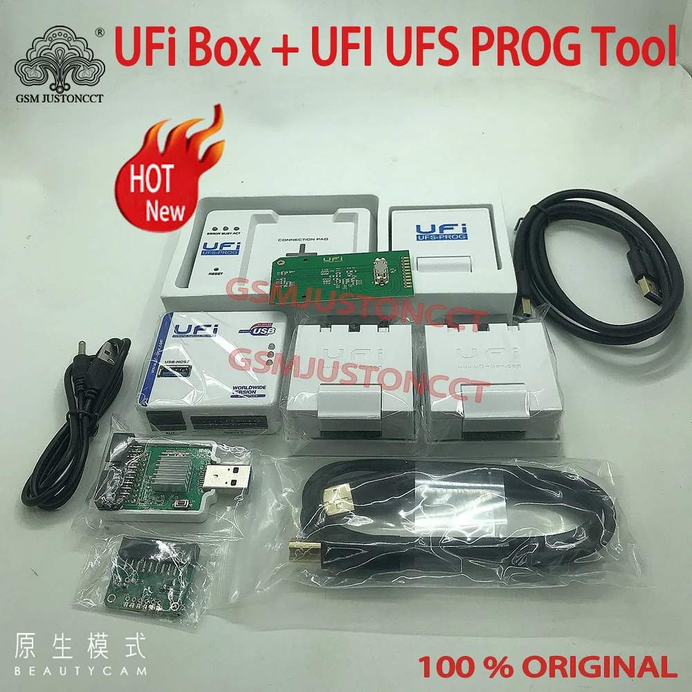 gsmjustoncct UFI Box with UFS-Prog - Worldwide / International Version UFI BOX + UFS Socket