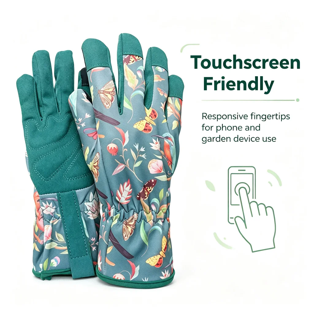 Practical Gardening Gloves Made from Microfiber for Consistent Use in Planting Pruning Harvesting and Soil Preparation