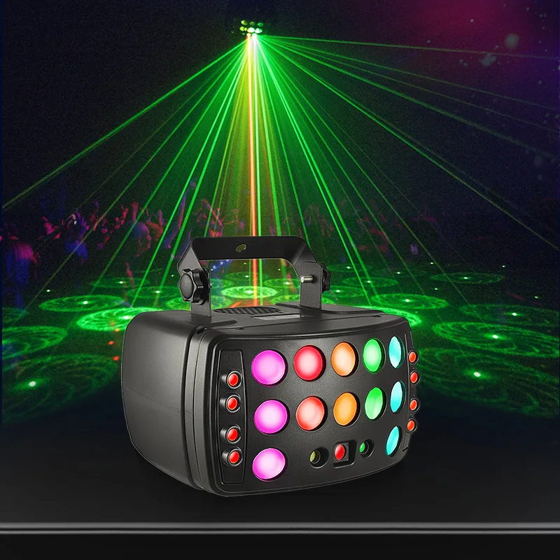 LED RGB Magic Ball Disco Light Dmx Multi Effects Club Dj Bar Atmosphere Strobe Indoor Sound Activated Dream Party Lights