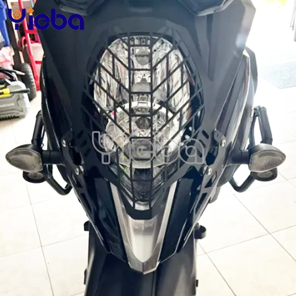 

For Suzuki V-STORM 650 DL650 2017 2018 2019 20-2025 2026 Motorcycle Headlight Guard Protector Grille Cover Vstrom 650 Vstrom650