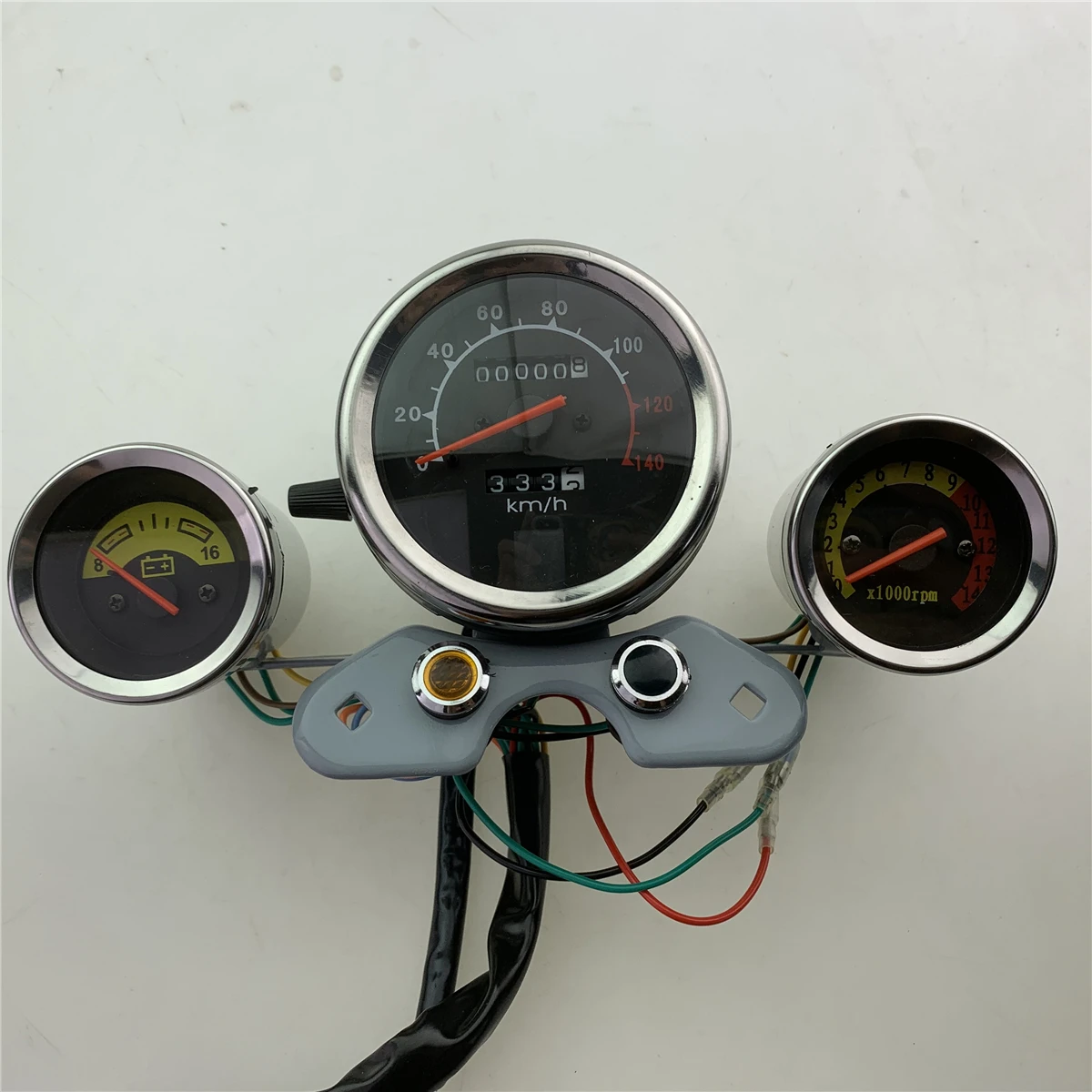 For Lifan 150 LF250  Storm Prince Universal Instrument Assembly Motorcycle Odometer, Speedometer, Code Meter 1SET