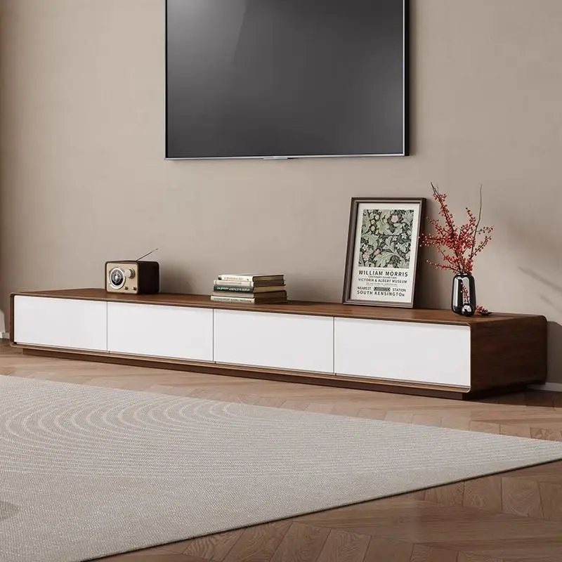 Muebles de TV de Lujo, Modernos, Minimalistas, Ahorran Espacio, para Sala de Estar, Mesa de TV Única y Estética, Adornos Decorativos para el Hogar