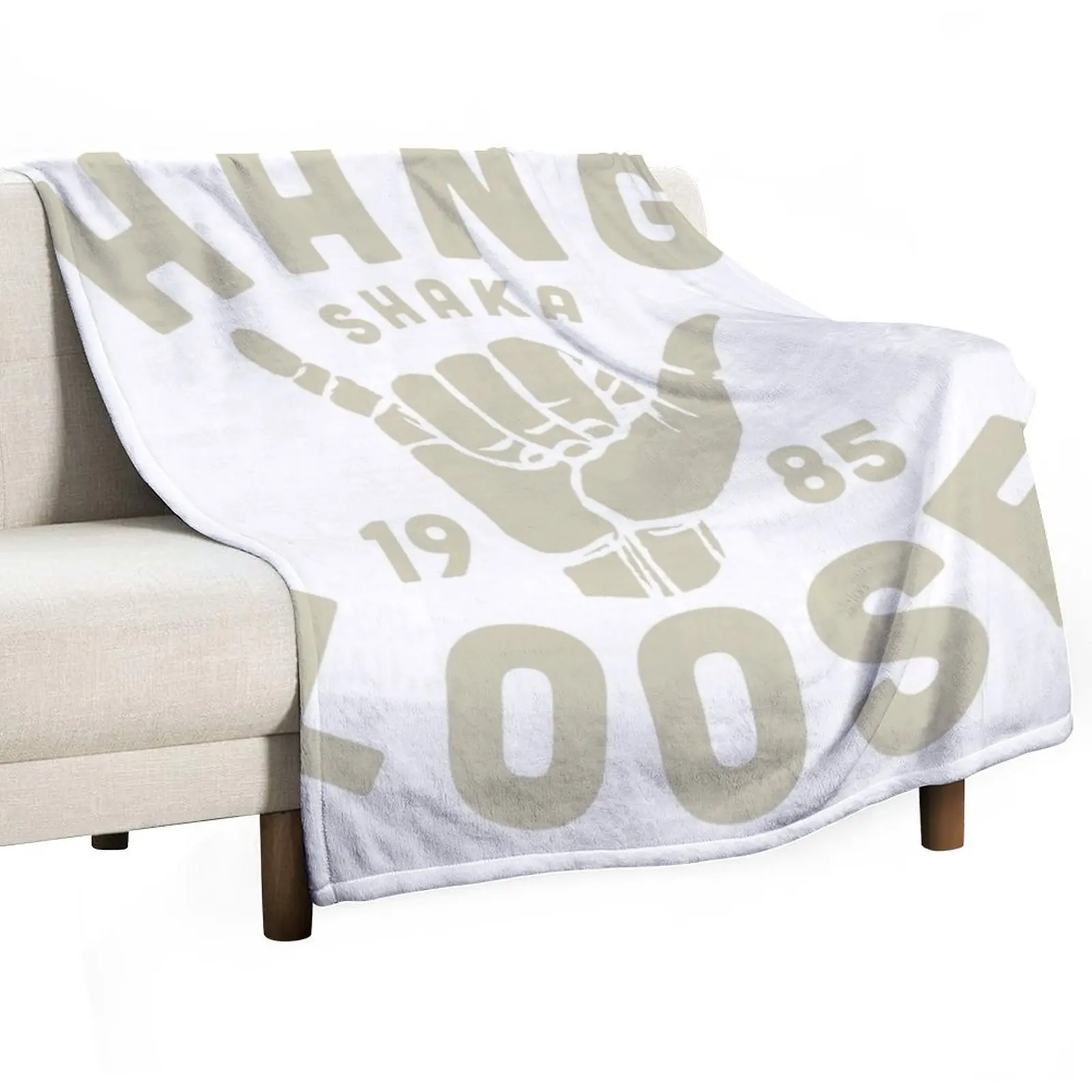 Vintage Surf Sticker Shaka Throw Blanket sofa bed Soft Plush Plaid warm winter Blankets