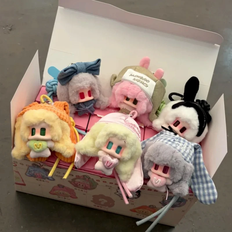 New Genuine Softopia MY WORK BUDDY Series Plush Pendant Blind Box  Mystery Box Anime Doll Bag&Key Pendant Toys Surprise Gift