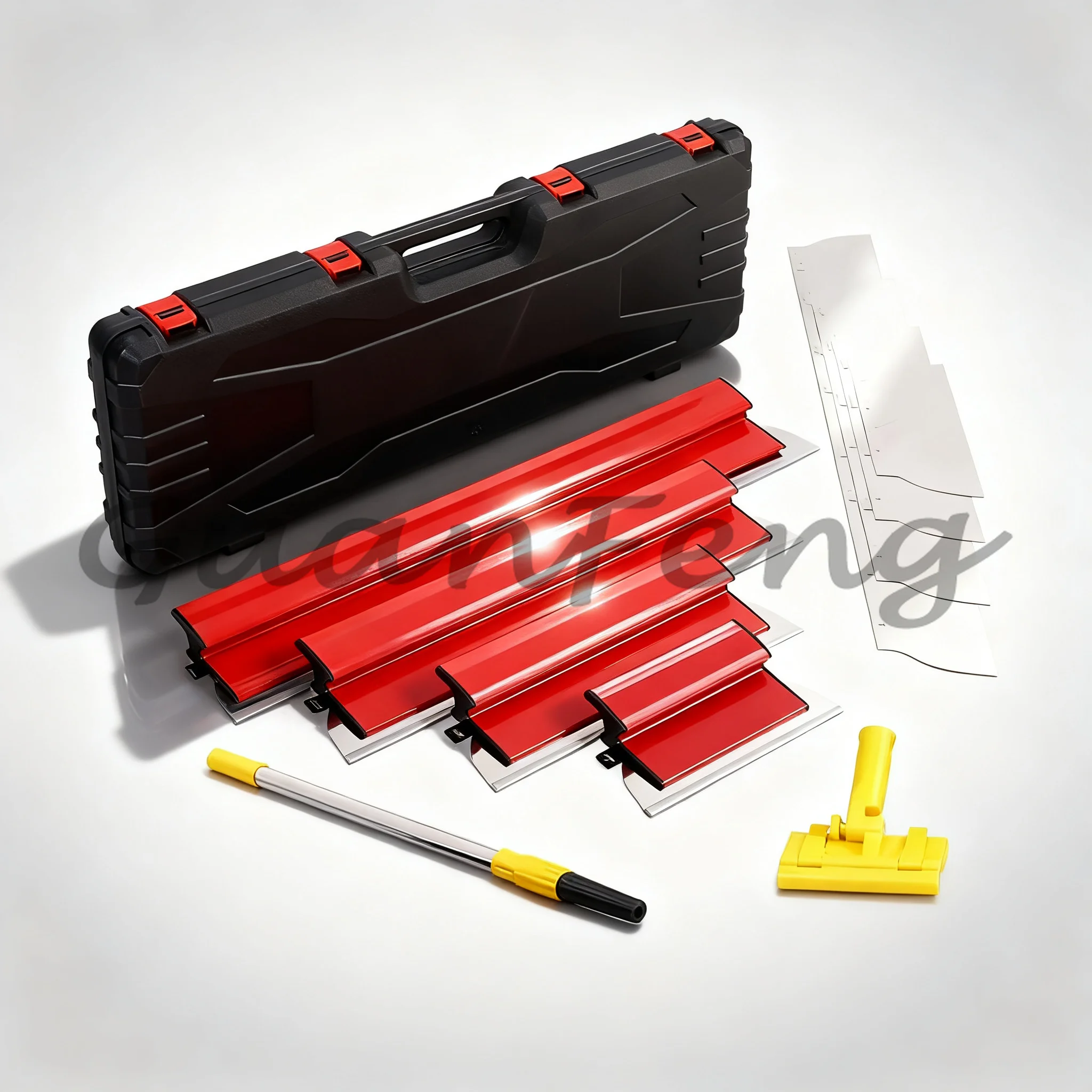Putty Leveling Scraper Set, Plastering Trowel & Putty Polishing Scraper, Drywall Wall Smoothing Tool