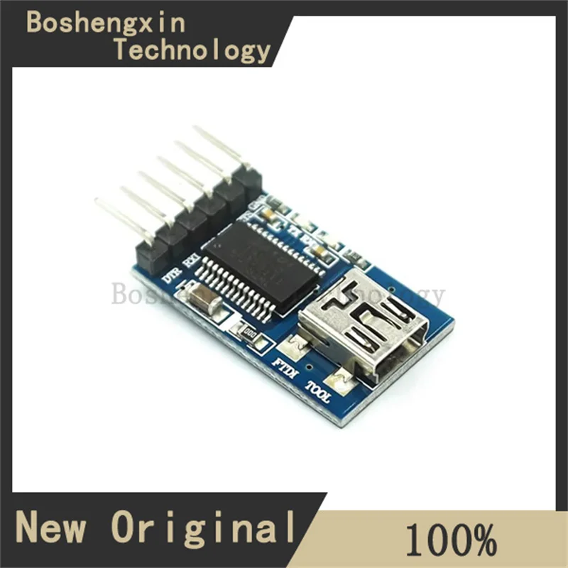 1Pcs USB to TTL supports 3.3V 5V dual power supply FT232RL FTDI MWC debugger