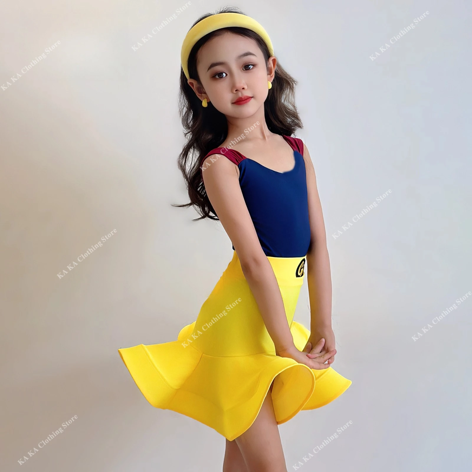 サルサ ラテン ダンス ドレス ガールズ サンバ タンゴ ダンス服 ガールズ 社交ドレス スタンダード ダンスドレス キッズ ラテン 練習ドレス