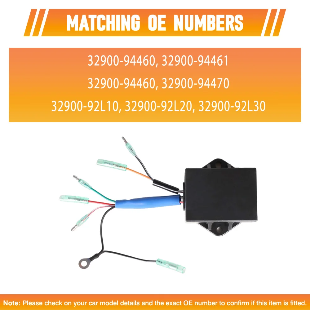 Ignition CDI Module Box Replacement For Suzuki 40HP DT40 Outboard Engine DT40C-W-G-X DT40WK1-K4 32900-94460 32900-94461