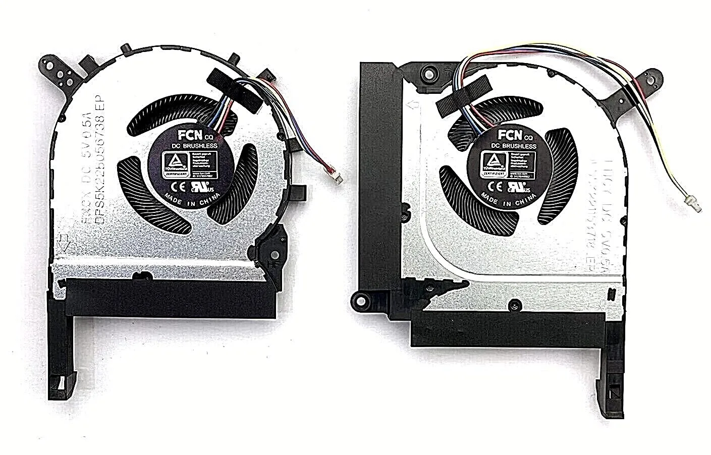 CPU GPU Fan For ASUS TUF Gaming A15 A17 F15 F17 13NR0600T05011 13NR0600T04011