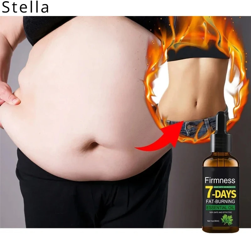 

Women's Body Serum Abdominal Leg Fat Belly Fat Fat Burning Essence Improve Cellulite Slimming Cream Massage Body Toning Oil