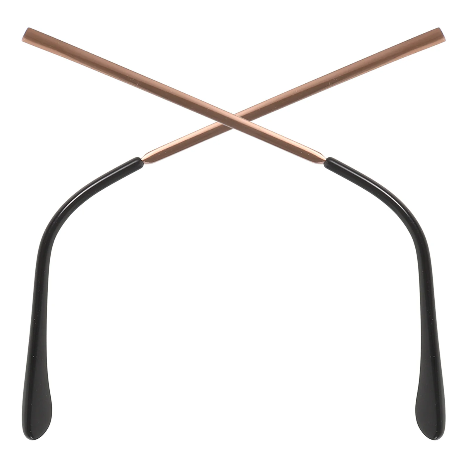 

1Pair Universal Glasses Replacement Temple High-Strength Wear-Resistant Material Smooth Edges Comfortable Fit for Eyeglasses